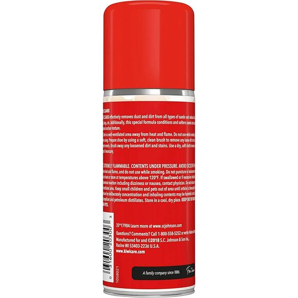 KIWI Suede & Nubuck Cleaner 4.25oz Spray Revitalizes Shoes Boots Leather NEW - Picture 2 of 2